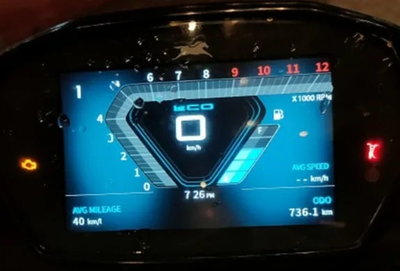 TVS Raider 125 mileage in city in economy mode/Real experience by BHPian user